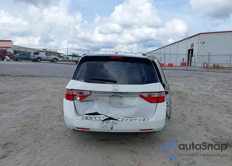 2011 Honda Odyssey Ex-L из США, поврежденный, VIN 5FNRL5H67BB011070